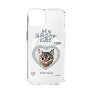 Lucy MyHeart Clear Gelhard Case (for MagSafe)