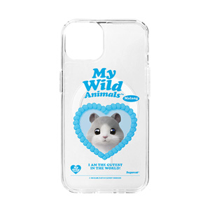 Malang the Hamster MyHeart Clear Gelhard Case (for MagSafe)