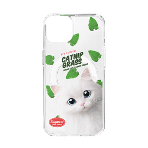 Han&#039;s Catnip New Patterns Clear Gelhard Case (for MagSafe)