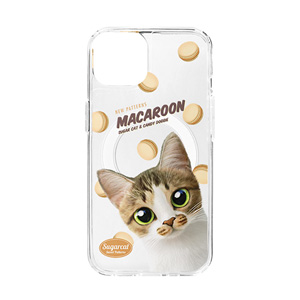 Wani’s Macaroon New Patterns Clear Gelhard Case (for MagSafe)