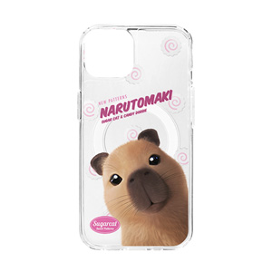 Capy&#039;s Narutomaki New Patterns Clear Gelhard Case (for MagSafe)