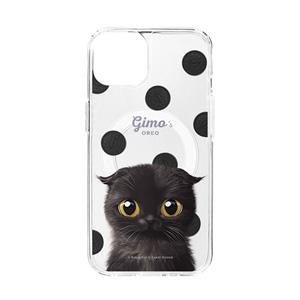 Gimo’s Oreo Clear Gelhard Case (for MagSafe)