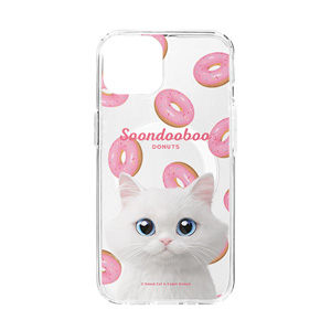Soondooboo’s Donuts Clear Gelhard Case (for MagSafe)