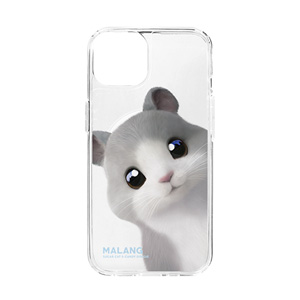 Malang the Hamster Peekaboo Clear Gelhard Case (for MagSafe)