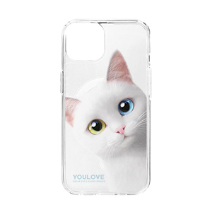 Youlove Peekaboo Clear Gelhard Case (for MagSafe)