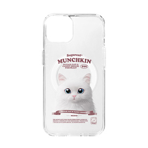 Miho New Retro Clear Gelhard Case (for MagSafe)