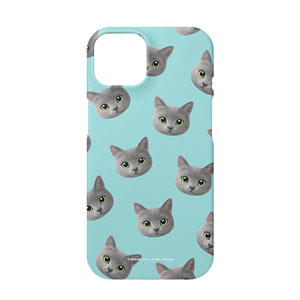 Chico the Russian Blue Face Patterns Case