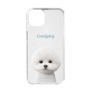 Dongle the Bichon Simple Clear Jelly Case