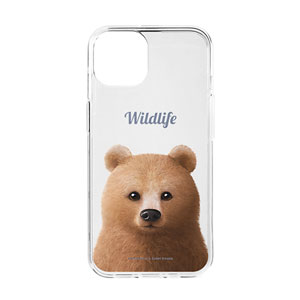 Brownie the Bear Simple Clear Jelly Case