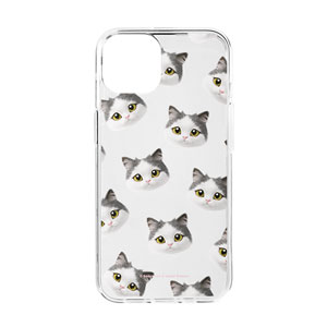 Dal Face Patterns Clear Jelly Case