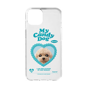 Renata the Poodle MyHeart Clear Jelly/Gelhard Case