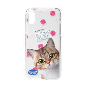 Mar’s Cherry Candy New Patterns Clear Jelly Case