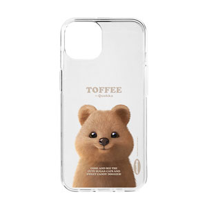 Toffee the Quokka Retro Clear Jelly/Gelhard Case