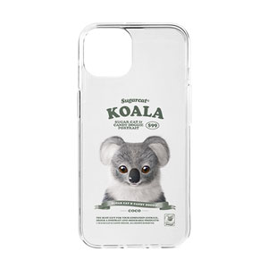 Coco the Koala New Retro Clear Jelly/Gelhard Case
