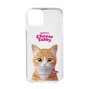 Hobak the Cheese Tabby Type Clear Jelly/Gelhard Case