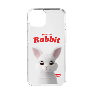 Carrot the Rabbit Type Clear Jelly/Gelhard Case
