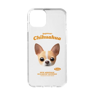 Yebin the Chihuahua TypeFace Clear Jelly/Gelhard Case