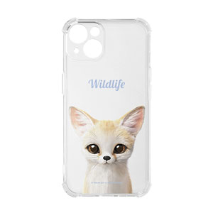 Denny the Fennec fox Simple Shockproof Jelly Case