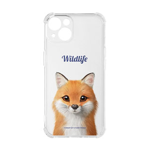Maple the Red Fox Simple Shockproof Jelly Case