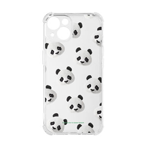 Pang the Giant Panda Face Patterns Shockproof Jelly Case