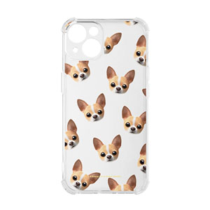 Yebin the Chihuahua Face Patterns Shockproof Jelly/Gelhard Case