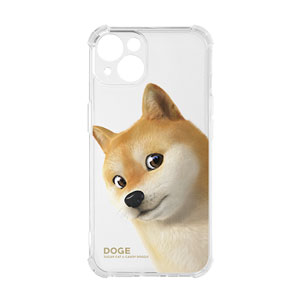 Doge the Shiba Inu (GOLD ver.) Peekaboo Shockproof Jelly Case