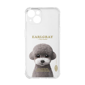 Earlgray the Poodle Retro Shockproof Jelly/Gelhard Case