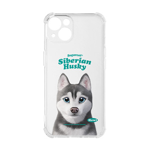 Howl the Siberian Husky Type Shockproof Jelly/Gelhard Case