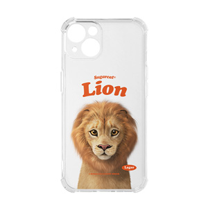 Lager the Lion Type Shockproof Jelly/Gelhard Case