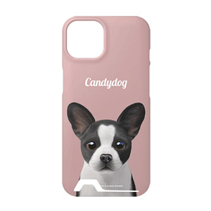 Franky the French Bulldog Simple Under Card Hard Case