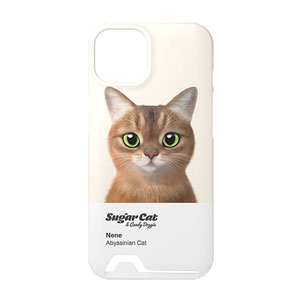 Nene the Abyssinian Colorchip Under Card Hard Case