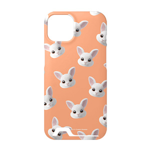 Carrot the Rabbit Face Patterns Under Card Hard Case