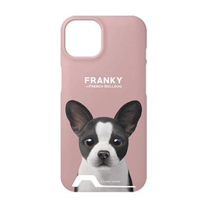 Franky the French Bulldog Under Card Hard Case