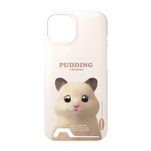 Pudding the Hamster Retro Under Card Hard Case