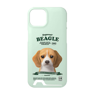 Bagel the Beagle New Retro Under Card Hard Case