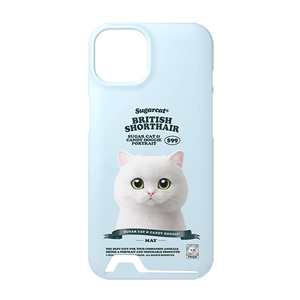 May the British Shorthair New Retro Under Card Hard Case