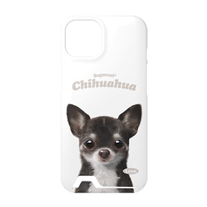 Leon the Chihuahua Type Under Card Hard Case