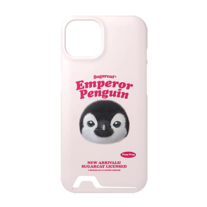 Peng Peng the Baby Penguin TypeFace Under Card Hard Case