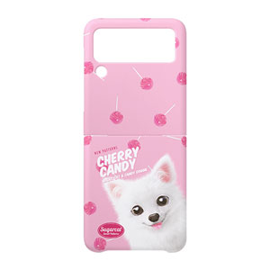 Dubu the Spitz’s Cherry Candy New Patterns Hard Case for ZFLIP series