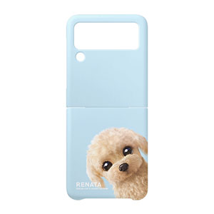 Renata the Poodle Peekaboo Hard Case for ZFLIP series