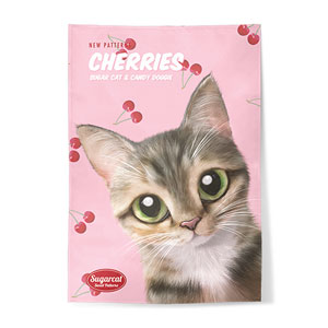 Cherry’s Cherries New Patterns Fabric Poster