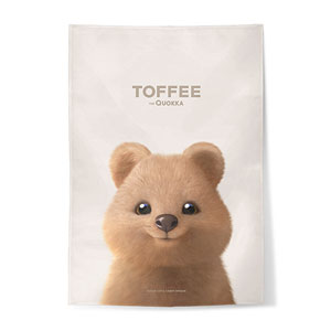 Toffee the Quokka Fabric Poster