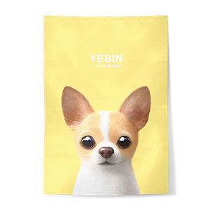 Yebin the Chihuahua Fabric Poster