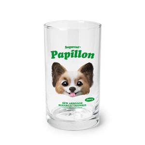 Jerry the Papillon TypeFace Cool Glass