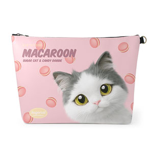 Dal’s Macaroon New Patterns Leather Clutch (Triangle)