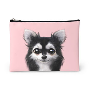 Cola the Chihuahua Leather Pouch