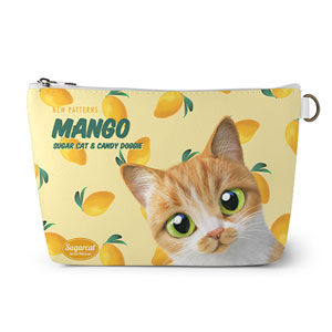 Mango’s Mango New Patterns Leather Triangle Pouch