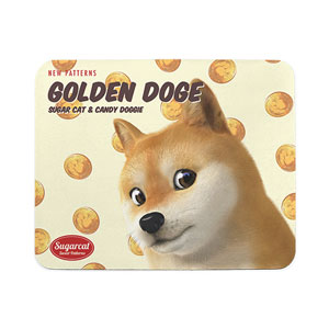 Doge’s Golden Coin New Patterns Mouse Pad