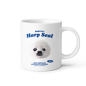 Juju the Harp Seal TypeFace Mug