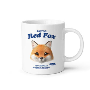 Maple the Red Fox TypeFace Mug